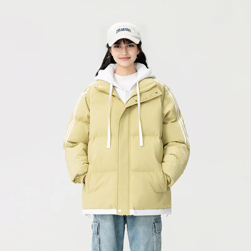 Warrior Huichao Open Ended Smile Collection Puffer Jacket Unisex-18