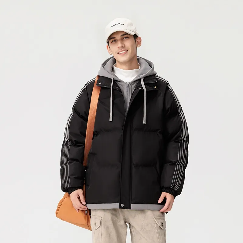 Warrior Huichao Open Ended Smile Collection Puffer Jacket Unisex-26