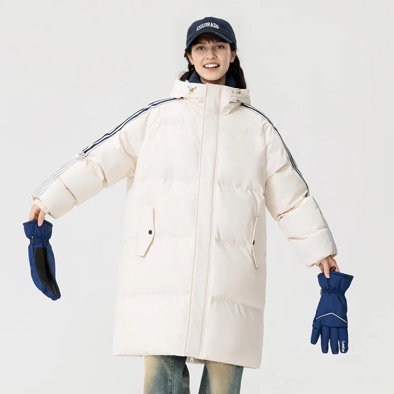 Warrior Huichao Open Ended Smile Collection Puffer Jacket Unisex-33