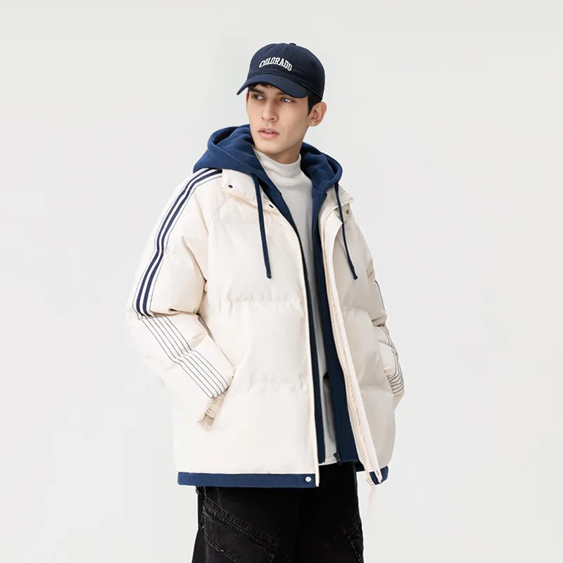 Warrior Huichao Open Ended Smile Collection Puffer Jacket Unisex-9