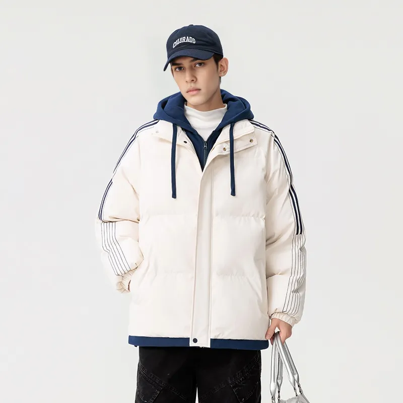 Warrior Huichao Open Ended Smile Collection Puffer Jacket Unisex-7