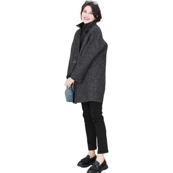 RUIENCO. Coats Women's Heather Gray