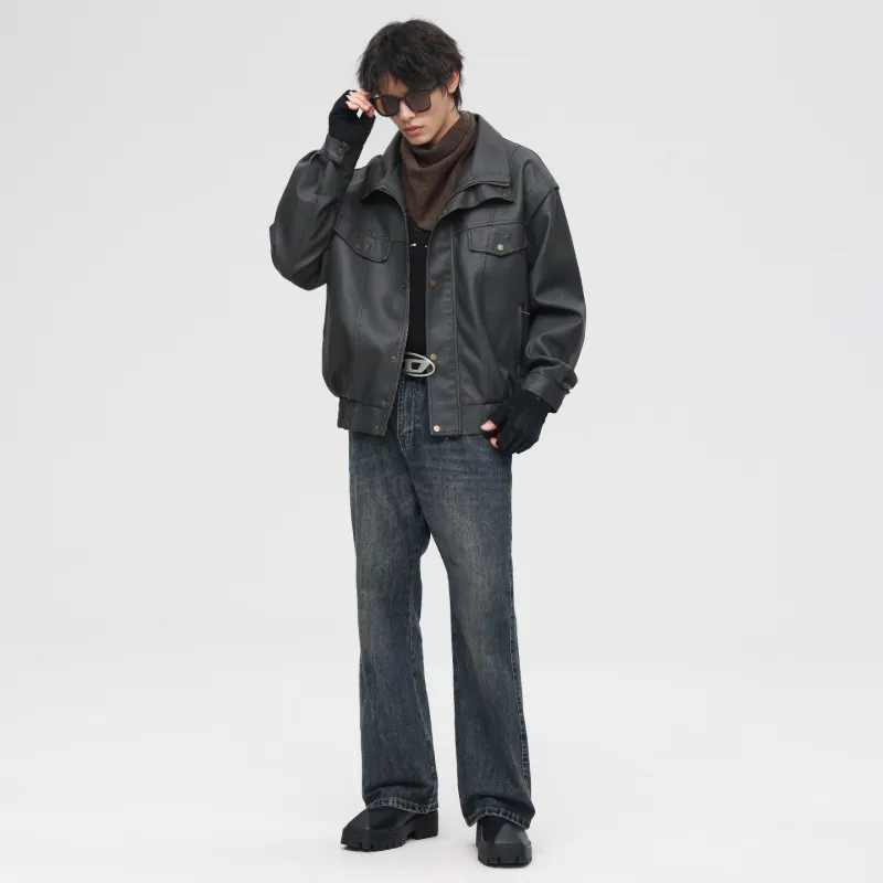 G21 Leather Jackets Coats Unisex-14