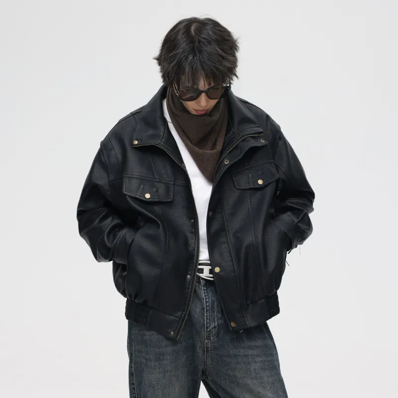 G21 Leather Jackets Coats Unisex-2