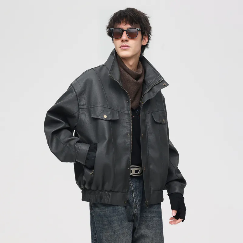 G21 Leather Jackets Coats Unisex-16