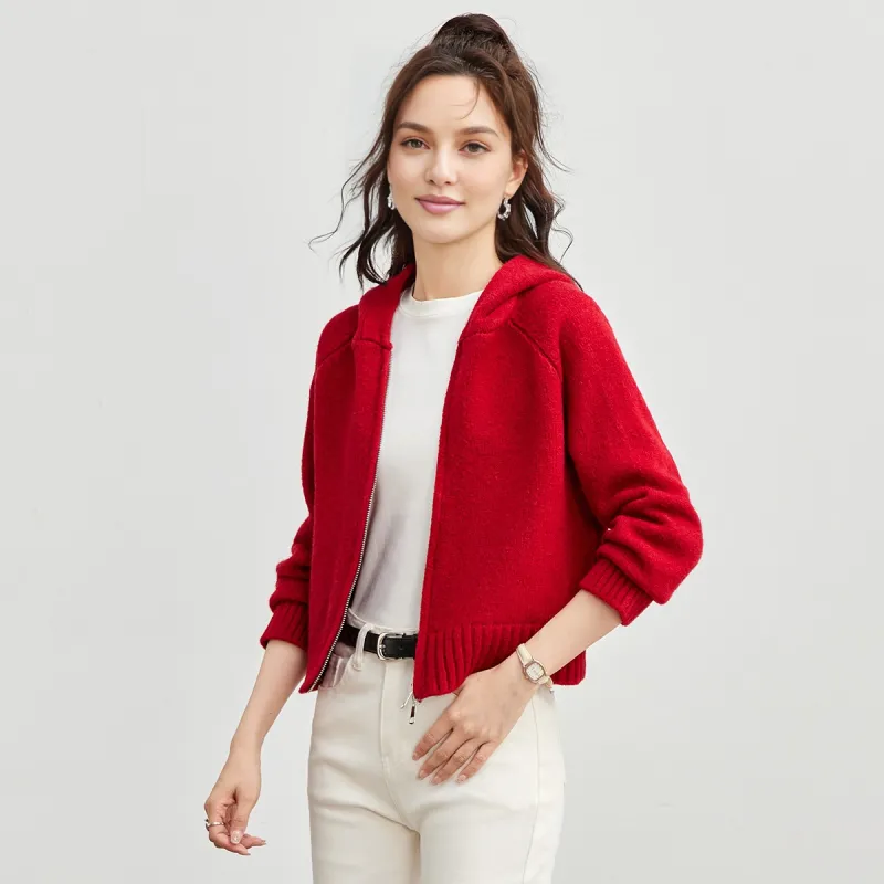 TERRE BLEUE Sweater Women's Red-1