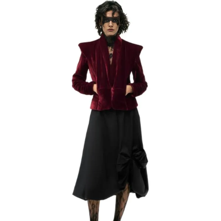 ZARA Halloween Limited Edition Series Jackets Women's Red-2
