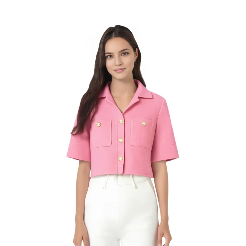 Maje Jackets Coats Women's Pink-1