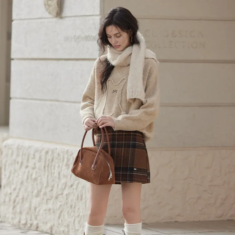 MISHOW Knitwear Women's Oat-2