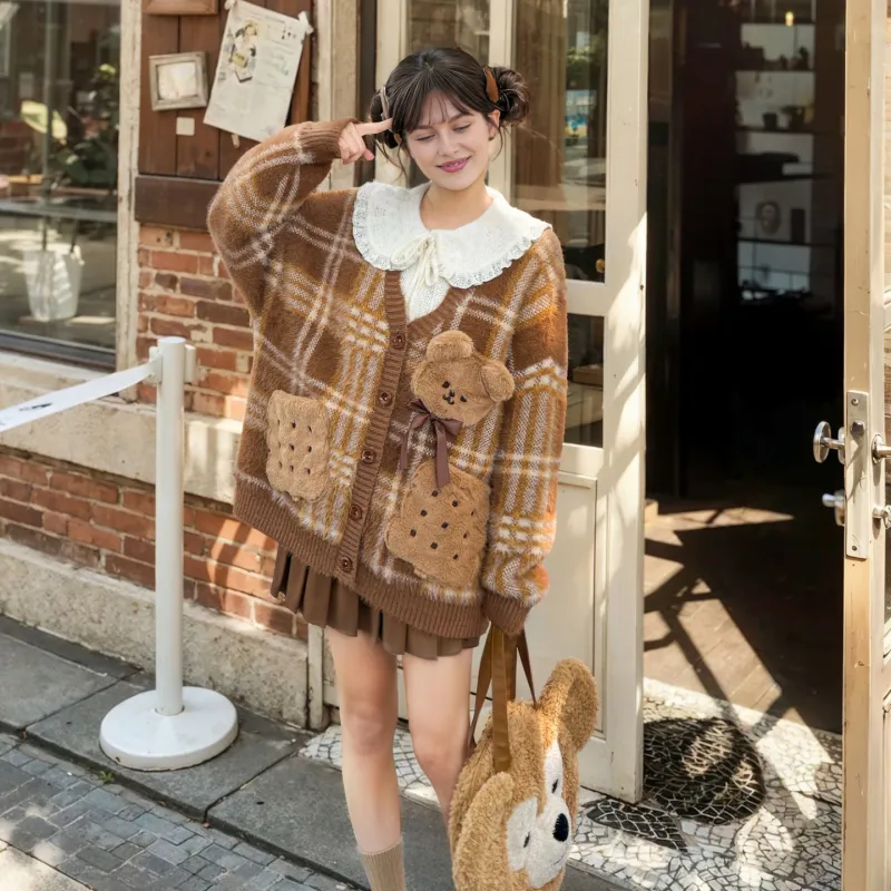 SNBL Sweaters Women's Brown-2
