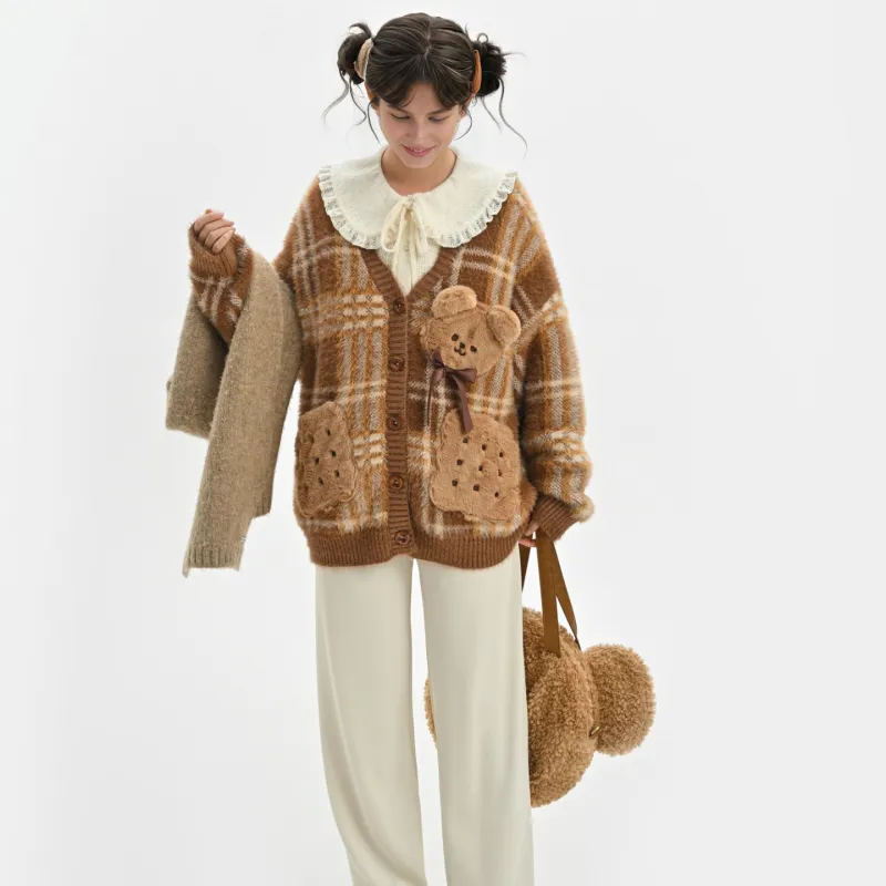 SNBL Sweaters Women's Brown-3