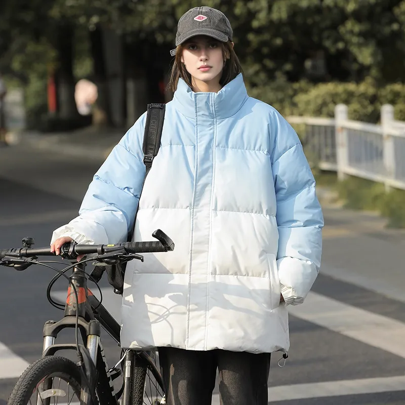 Warrior Ride The Wind And Waves Series Puffer Jacket Unisex-48