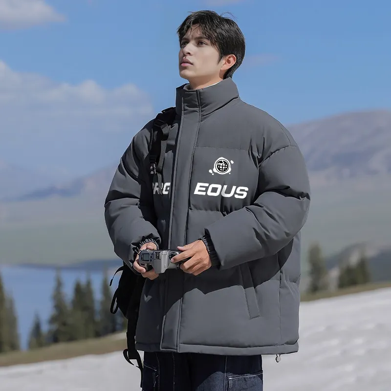 Warrior Ride The Wind And Waves Series Puffer Jacket Unisex-30
