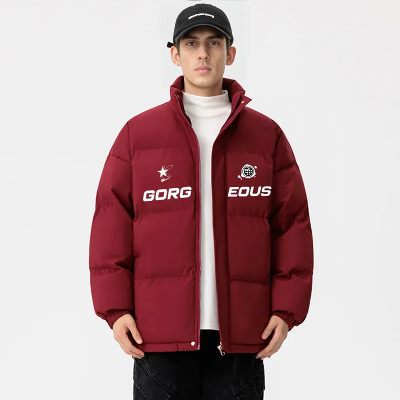 Warrior Ride The Wind And Waves Series Puffer Jacket Unisex-27