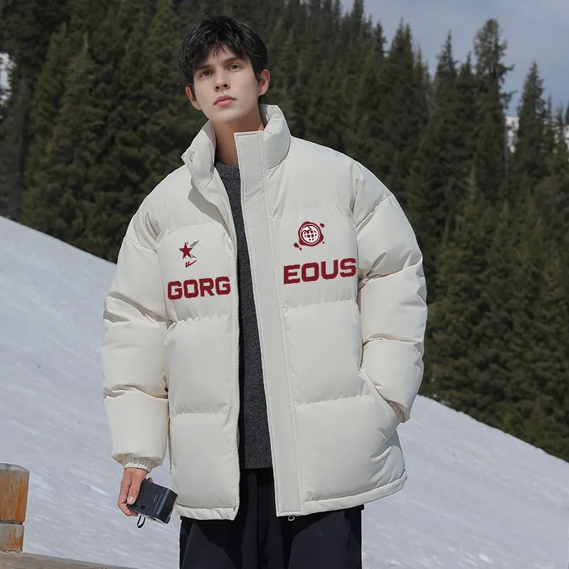 Warrior Ride The Wind And Waves Series Puffer Jacket Unisex-19