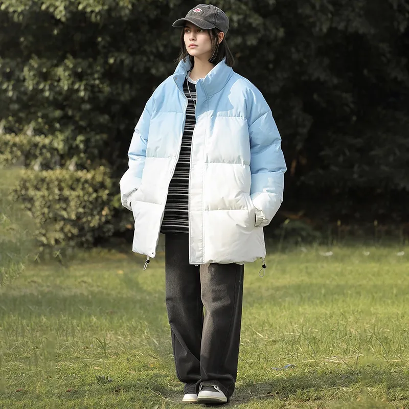 Warrior Ride The Wind And Waves Series Puffer Jacket Unisex-47