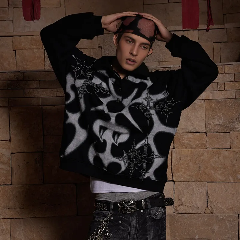 DND4DES Sweatshirt Unisex Black-3