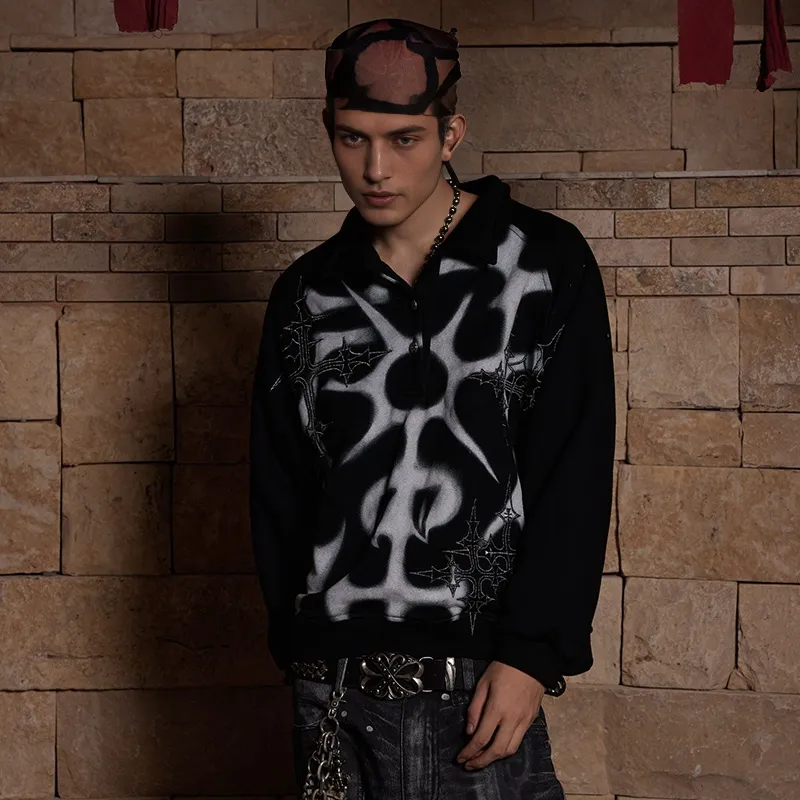 DND4DES Sweatshirt Unisex Black-4