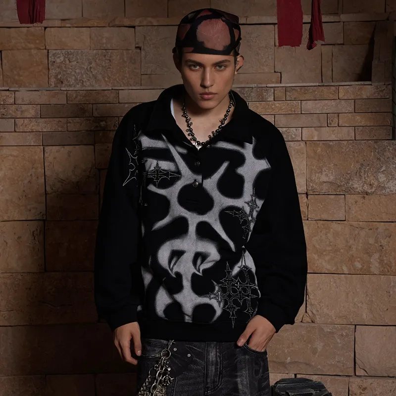 DND4DES Sweatshirt Unisex Black-2