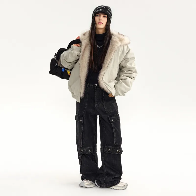 TIRED Puffer Jackets Unisex-4