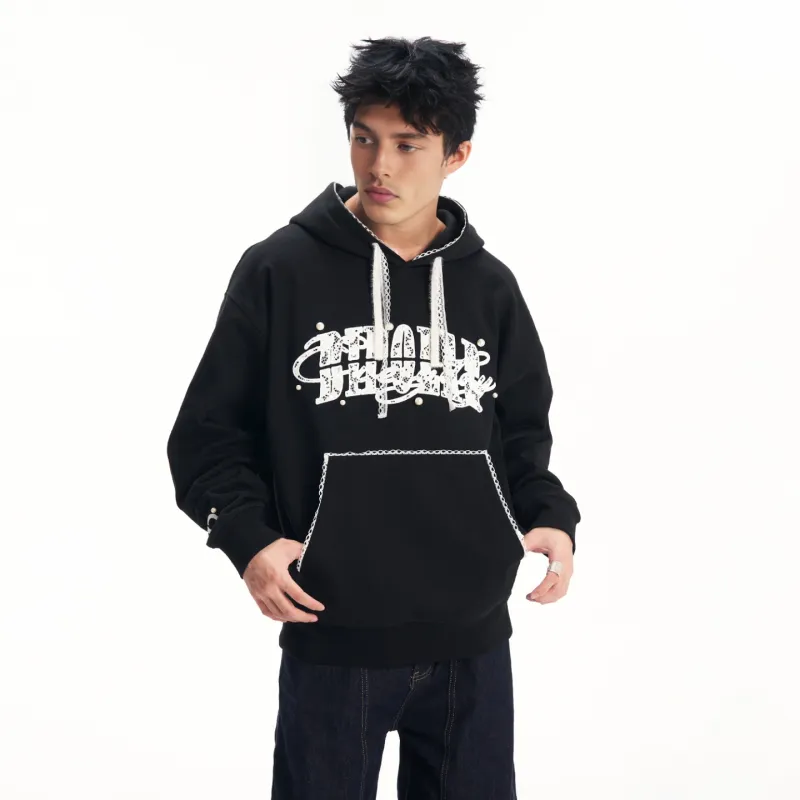 BIPOLAR Sweatshirt Unisex Heather Gray Black-5