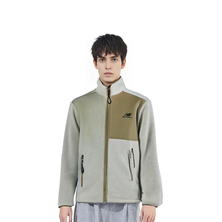 New Balance Velvet Jackets Unisex Ecru-6