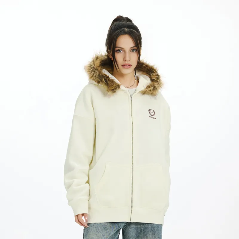 LKOD Sweatshirt Women's Apricot-3
