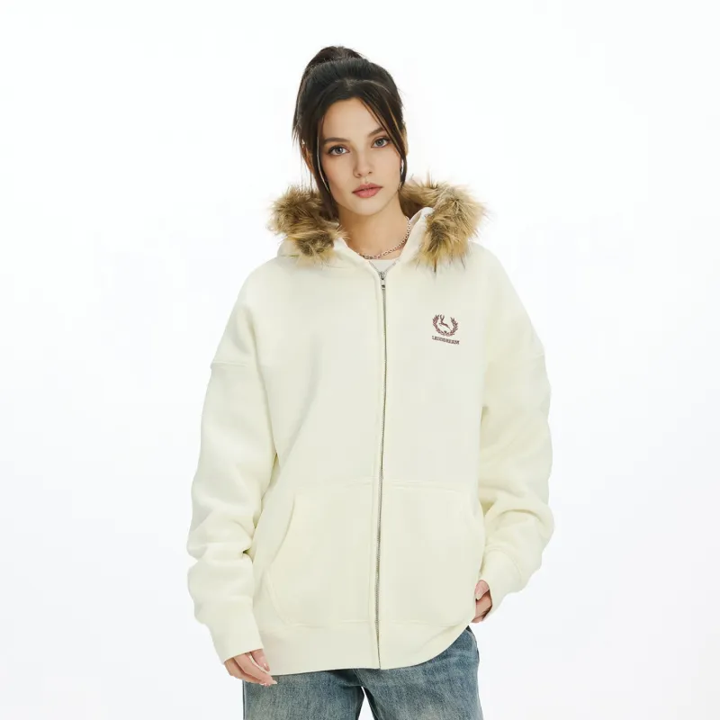 LKOD Sweatshirt Women's Apricot-5