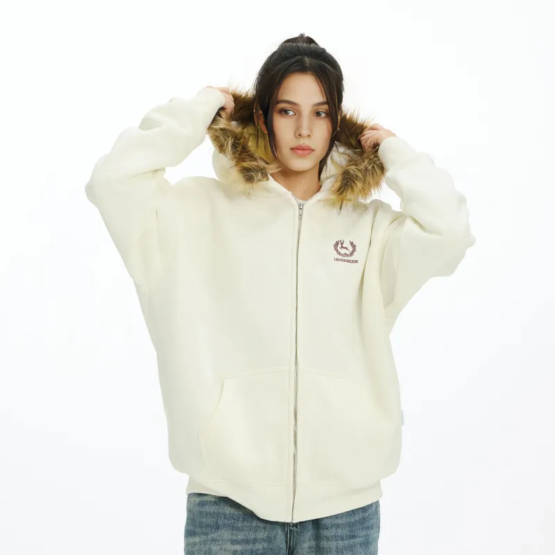 LKOD Sweatshirt Women's Apricot-4