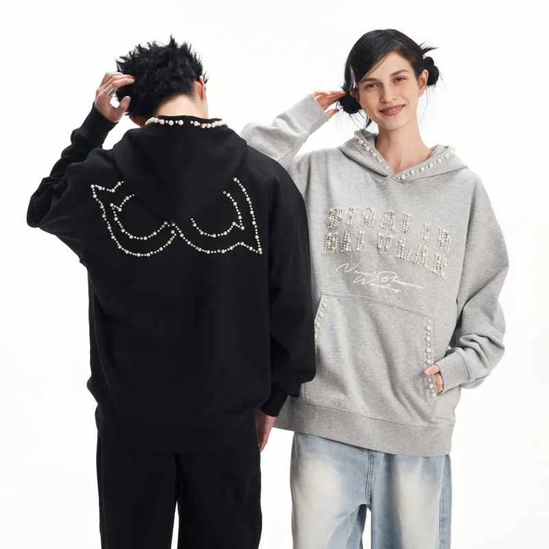 BIPOLAR Sweatshirt Unisex Black Gray-4