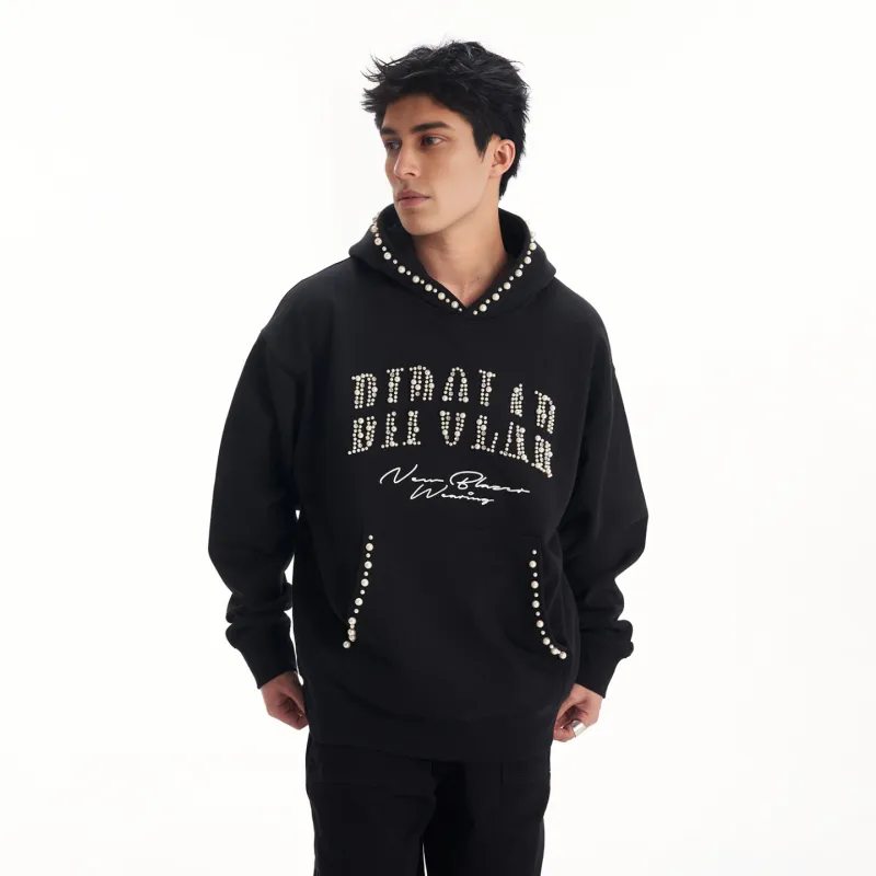 BIPOLAR Sweatshirt Unisex Black Gray-2