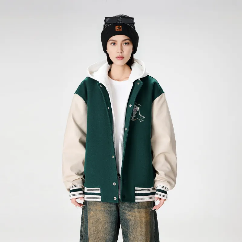 *EVAE+MOB Dreadlocks Series Baseball Jacket Unisex-27