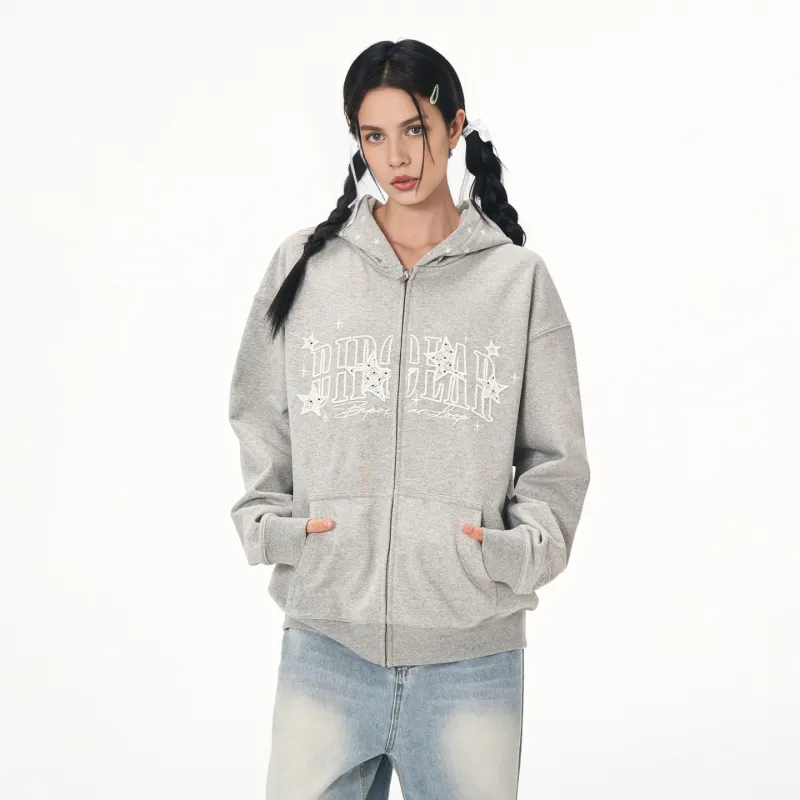BIPOLAR Sweatshirt Unisex Heather Gray Black-2