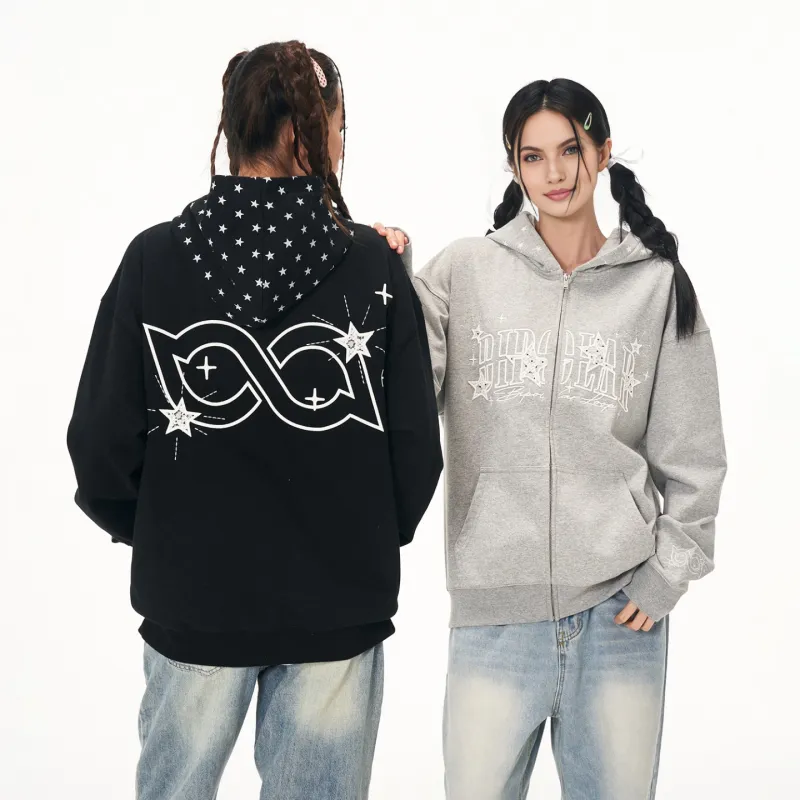 BIPOLAR Sweatshirt Unisex Heather Gray Black-6