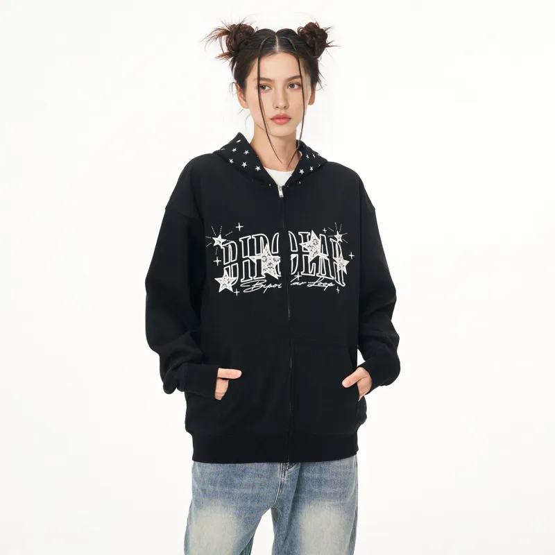 BIPOLAR Sweatshirt Unisex Heather Gray Black-5