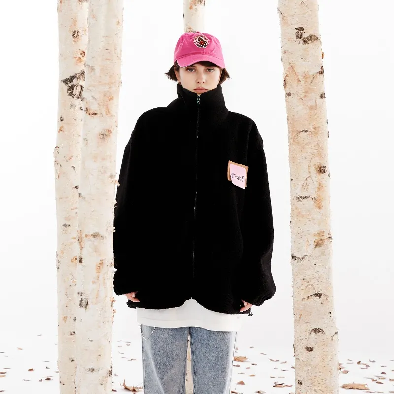 ISaluteU Velvet feel Coat Women's-4