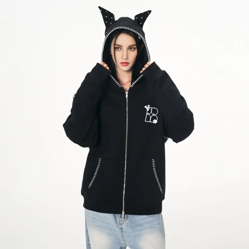 BIPOLAR Sweatshirt Unisex Black Heather Gray-8