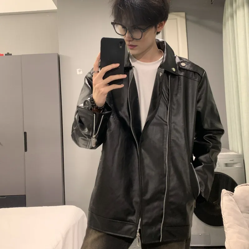 Lightning X Storm Leather Jacket Unisex-3