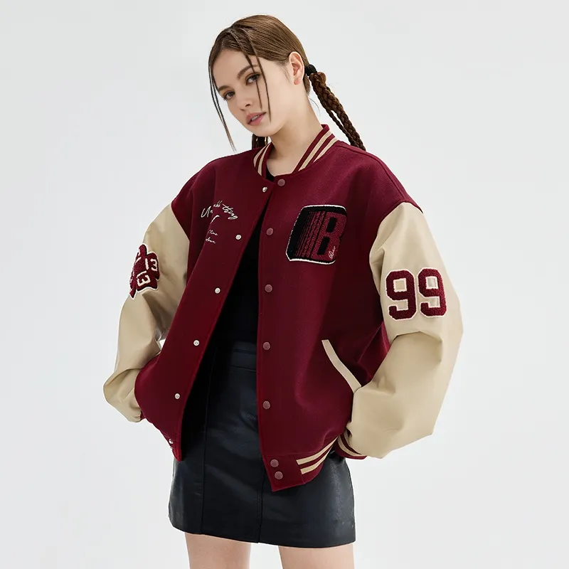 BENMYSHOWER Baseball Jacket Unisex-8