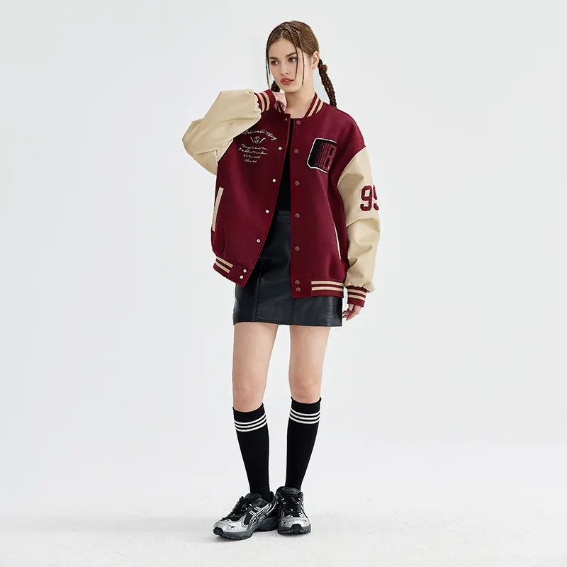 BENMYSHOWER Baseball Jacket Unisex-7