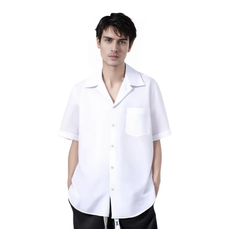 Vilebrequin Camp collar Linen Shirt-2