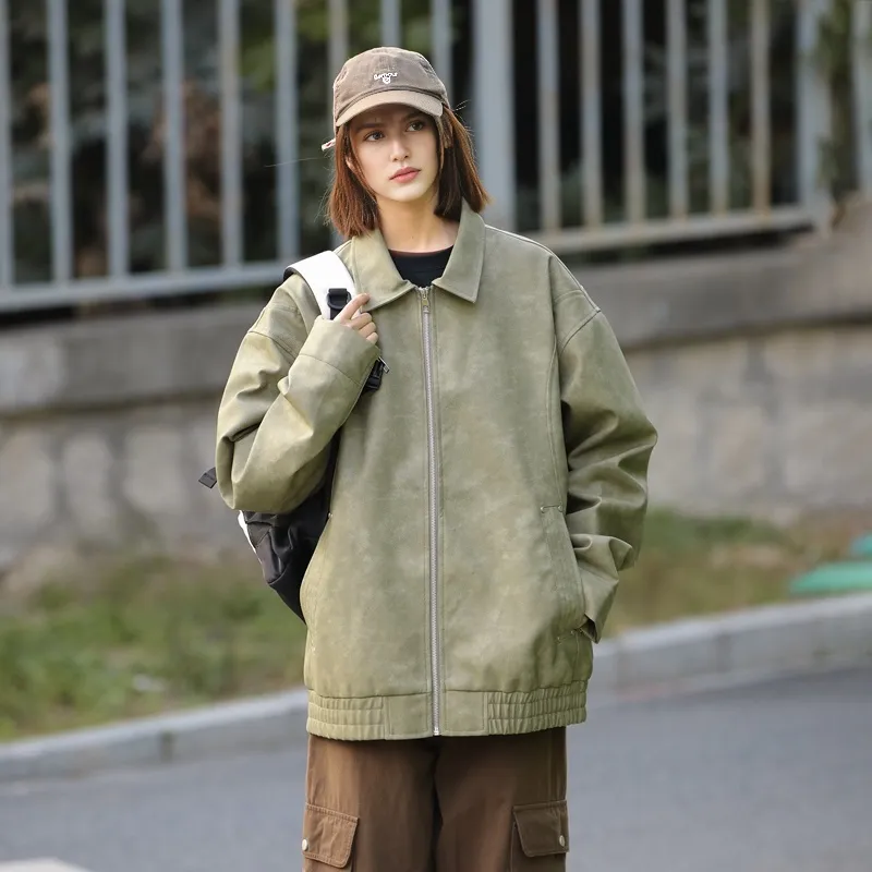 TESTUNG Jackets Coats Unisex Dark Gray-8