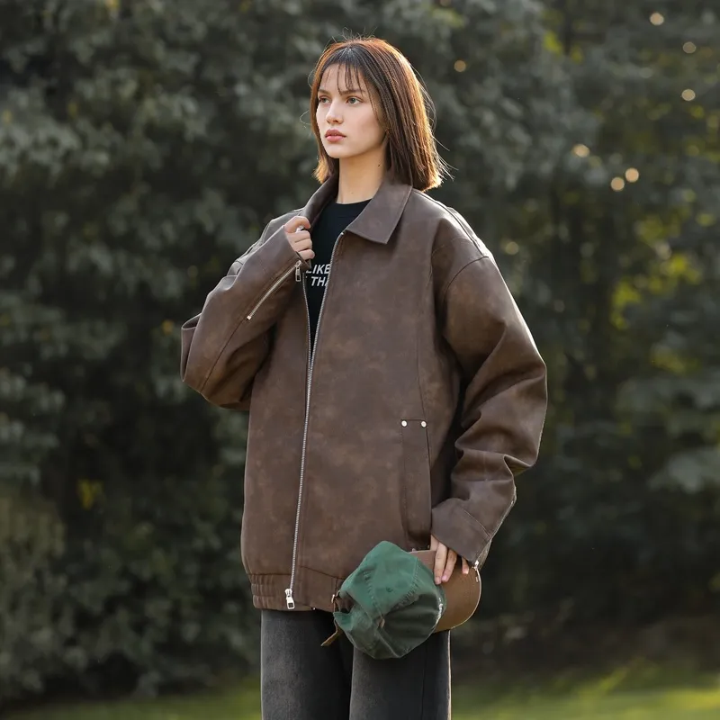 TESTUNG Jackets Coats Unisex Dark Gray-14