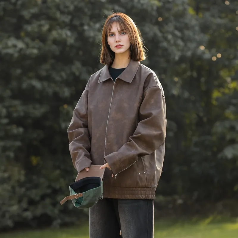 TESTUNG Jackets Coats Unisex Dark Gray-11