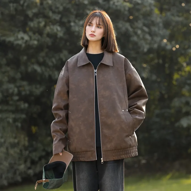 TESTUNG Jackets Coats Unisex Dark Gray-12
