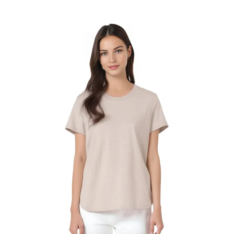 UNIQLO Comptoir Des Cotonniers Collaboration T Shirt Women's Light Gray-1