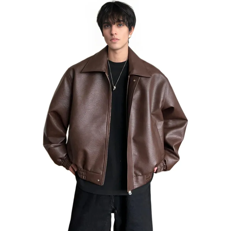 ACUOD BY CHANU Leather Jacket Unisex-5