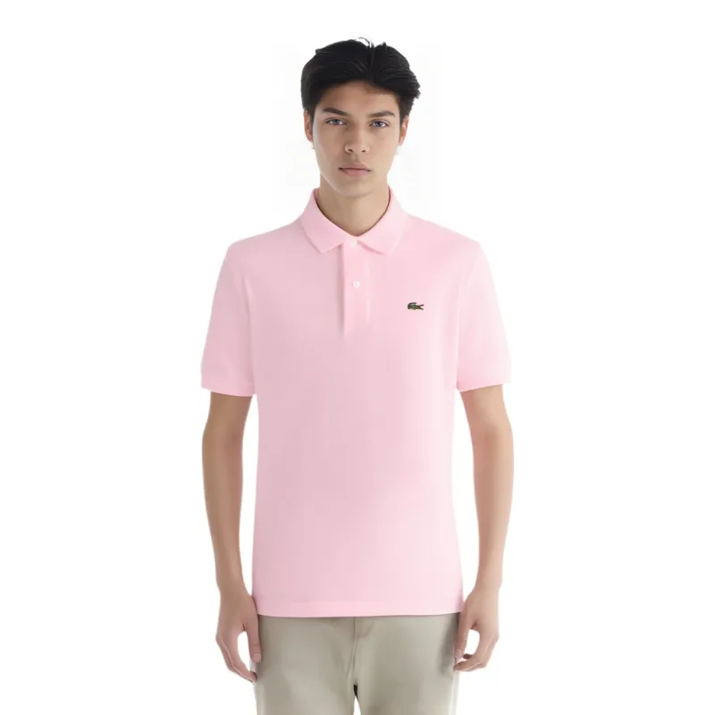 LACOSTE Polo Shirts Men Pink-3