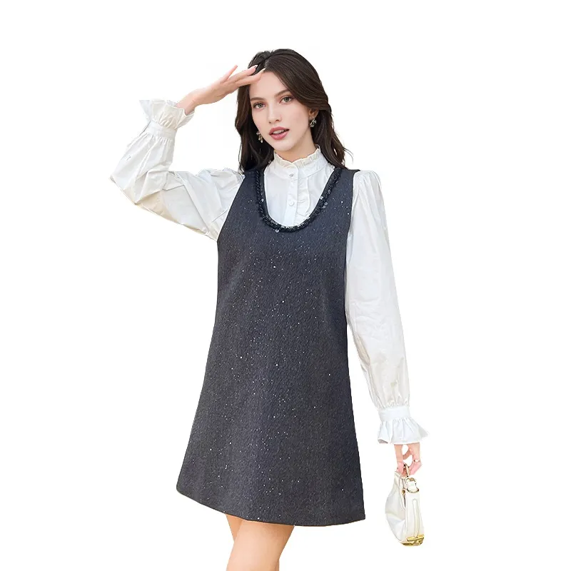 PAVEA Two Piece Skirt Sets Women's-4