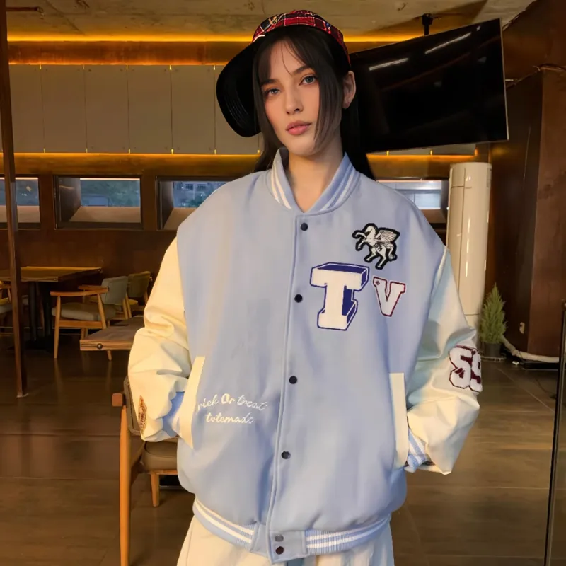 Paddy Julia Baseball Jacket Unisex-2